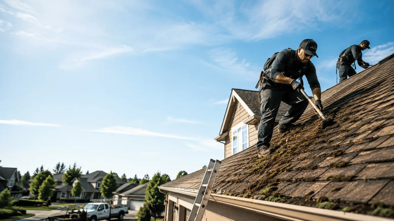 Roof Moss Removal in Roachdale, IN near me